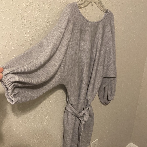 idem ditto gray sweater dress - Picture 2 of 5